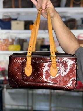 LV VERNIS E/W BAG